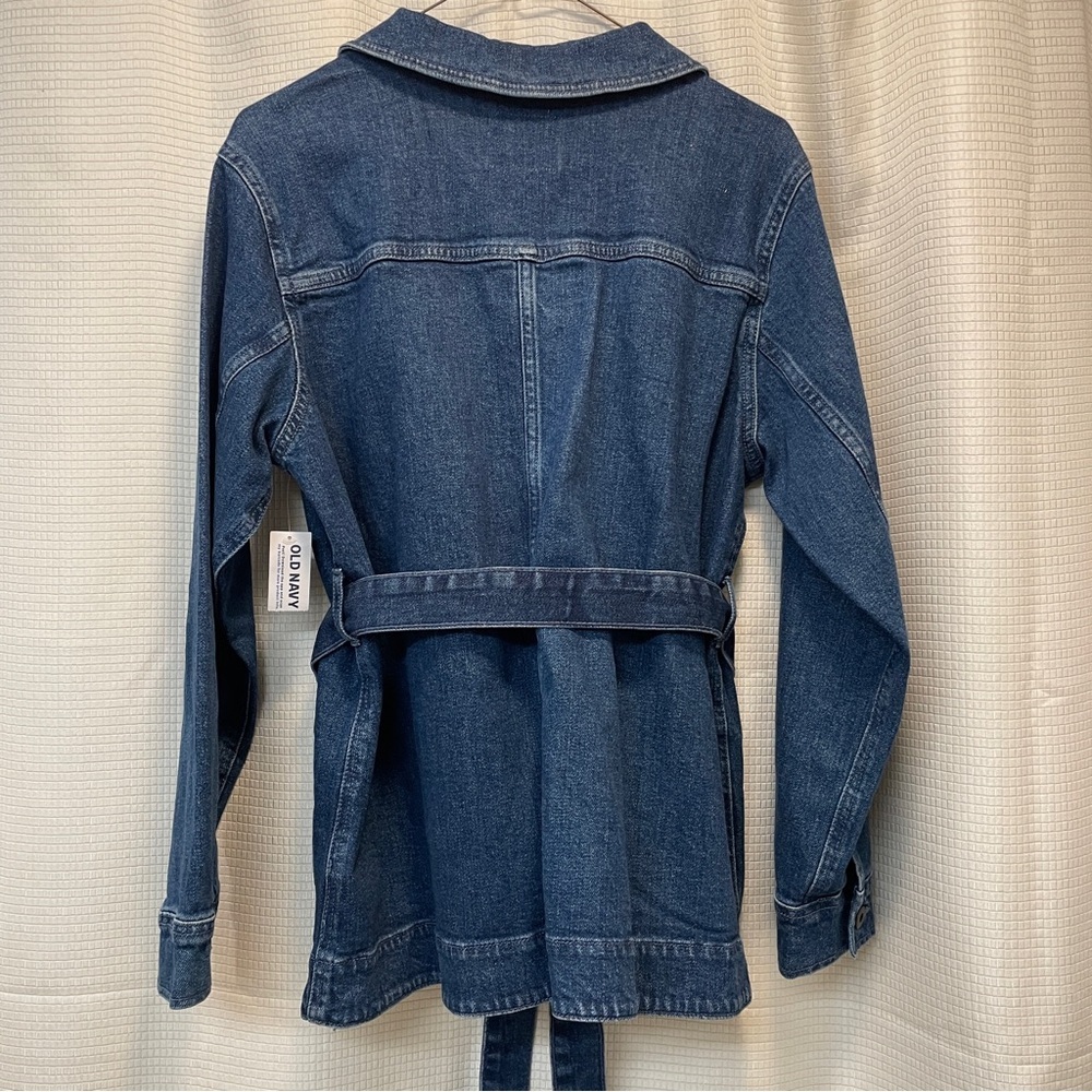 Old Navy NWT Jean Jacket Medium Petite - Picture 2 of 2